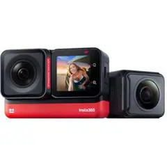 INSTA 360 - Insta360 ONE RS Deportiva Cámara Edición Doble - Negro
