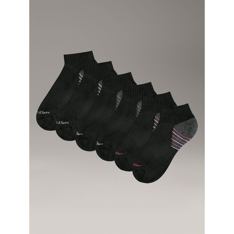 CALVIN KLEIN - Pack 6 Calcetines con Acolchado Negro Calvin Klein