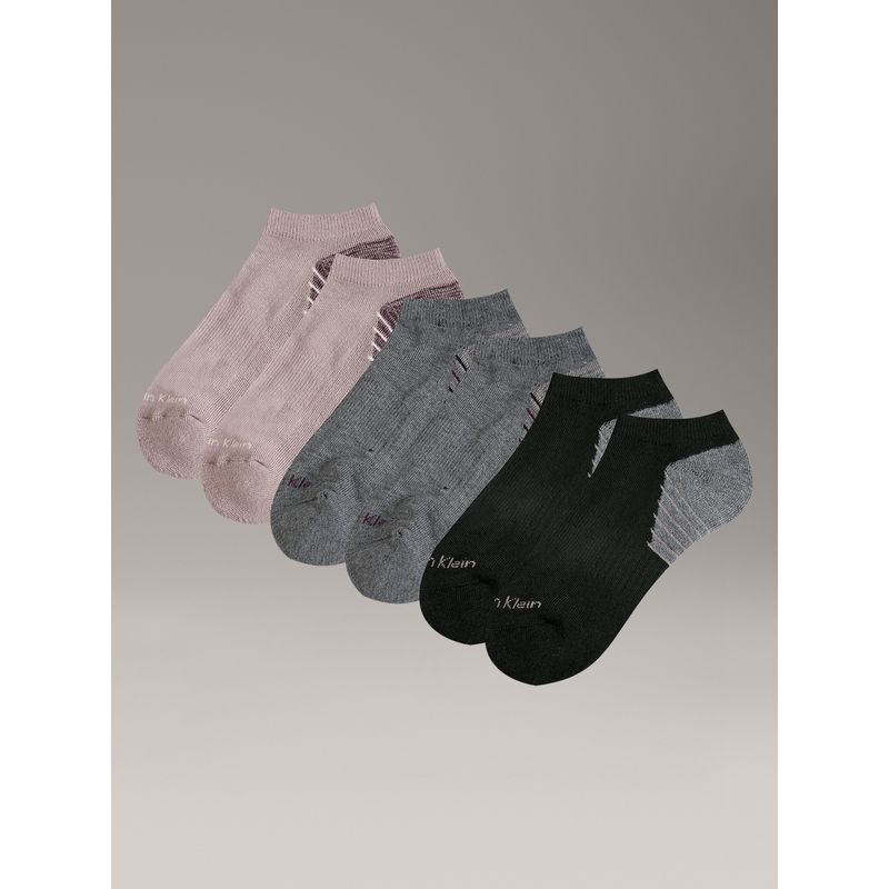 CALVIN KLEIN - Pack 6 Calcetin Cushion No Show Multicolor Calvin Klein