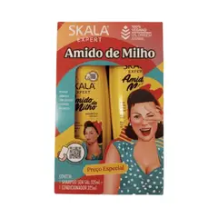 SKALA - Kit Shampoo Y Acond Amido De Milho Expert 650ml