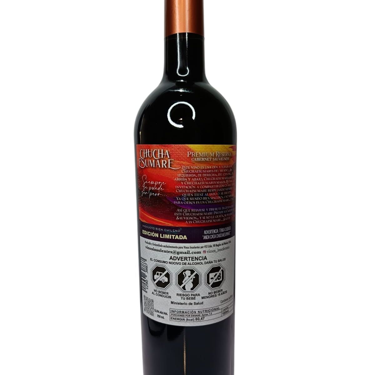 GENERICO - Vino Insolente Premium Reserva Cabernet Chuchaesumare