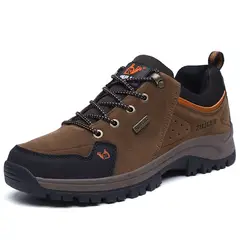 BLWOENS - Zapatillas para hombres Zapatos de trekking - Marrón