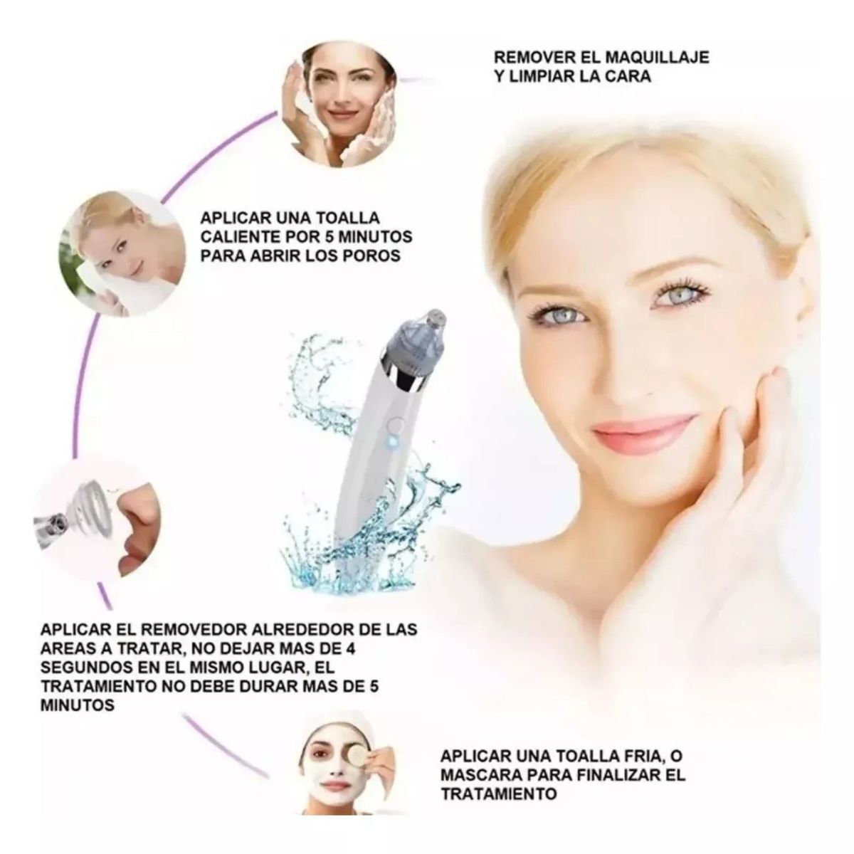 MOVI - Removedor extractor de Puntos Negros e Impurezas