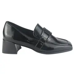 CHALADA - Mocasin Mujer Negro Casual Cetrano-1