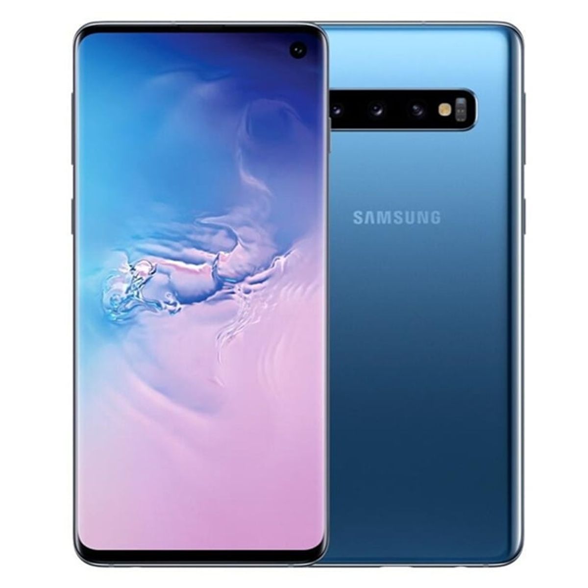SAMSUNG - Samsung Galaxy S10  G973U 8+128G  Azul Reacondicionado.