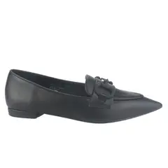 CHALADA - Mocasin Mujer Negro Casual Slak-1