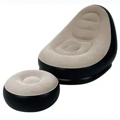 GENERICO - Sofá Inflable Con Reposa Pies