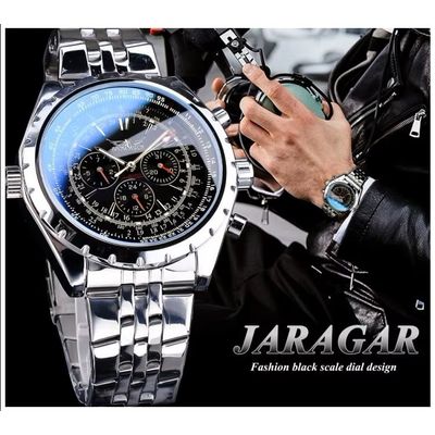 Imagen 2 del producto Reloj Automático Hombre Calendario Completo Resistencia al Agua 3 BAR Calendario Completo