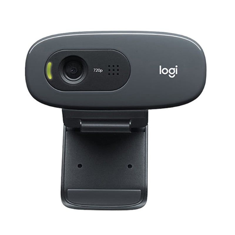 LOGITECH - Camara Web Logitech C270 USB Con Microfono 3 Mpx 720P HD-Negro.