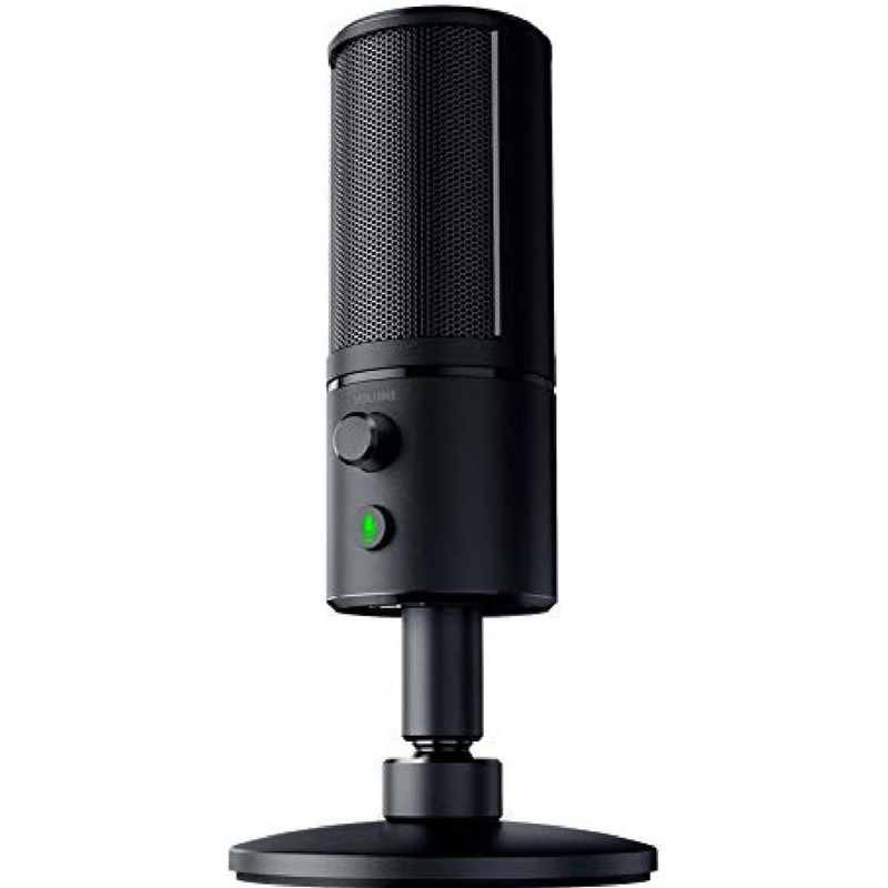 RAZER - Razer Seiren X USB Live Micrófono con amortiguador incorporado