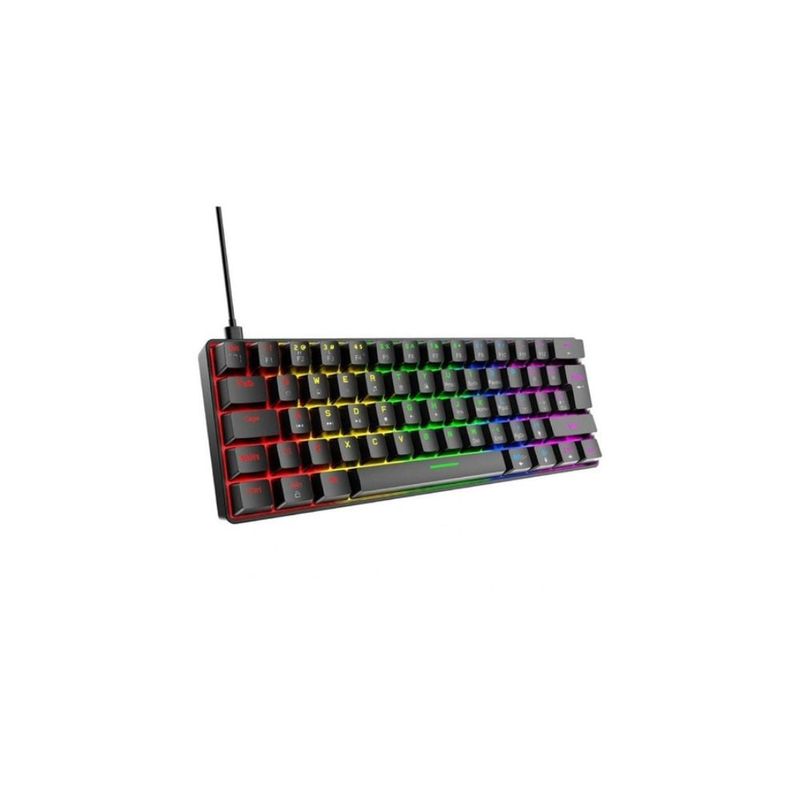 DANWEILE - Teclado para Juegos Mecánico Ziyou Lang T60 RGB con retroiluminación