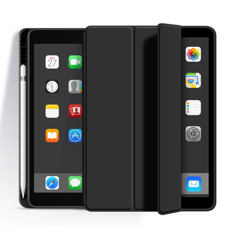 DANWEILE - Funda para iPad 2020 edición10.9 funda blanda de silicona - Negro.