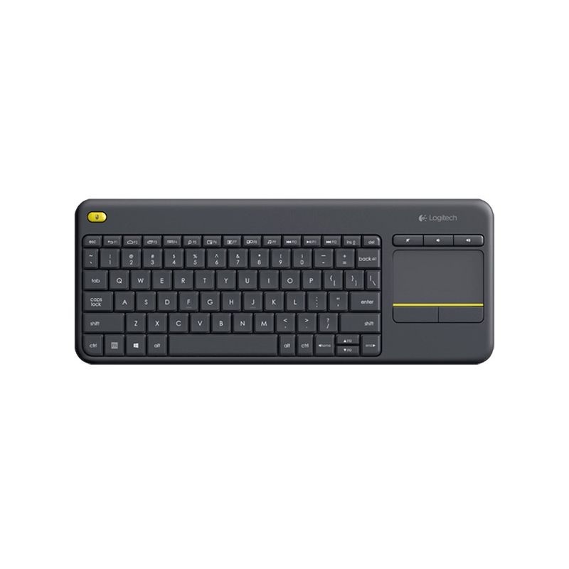 LOGITECH - Teclado táctil inalámbrico Logitech K400 Plus