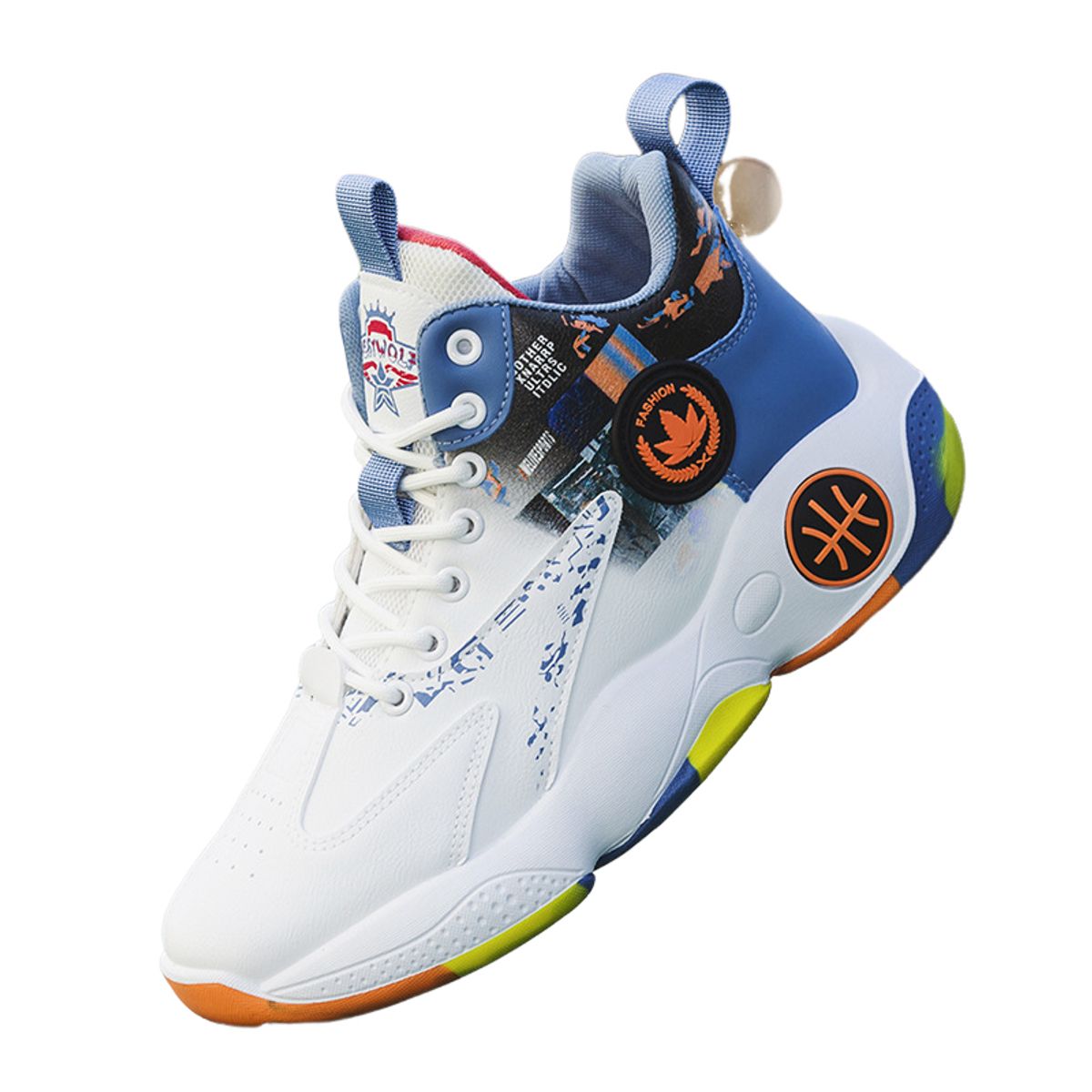 BLWOENS - Zapatilla Básquetbol Hombre - Azul