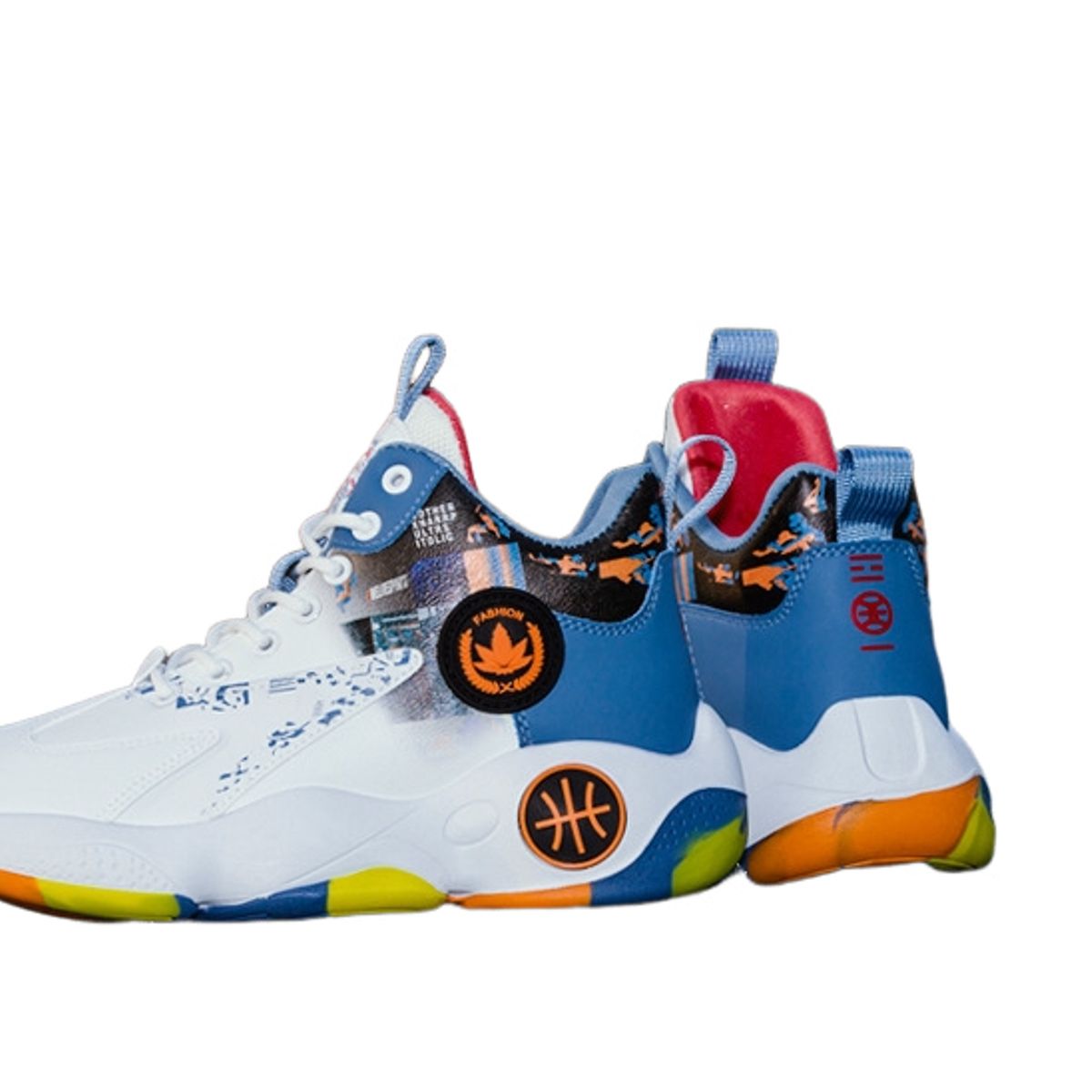 BLWOENS - Zapatilla Básquetbol Hombre - Azul