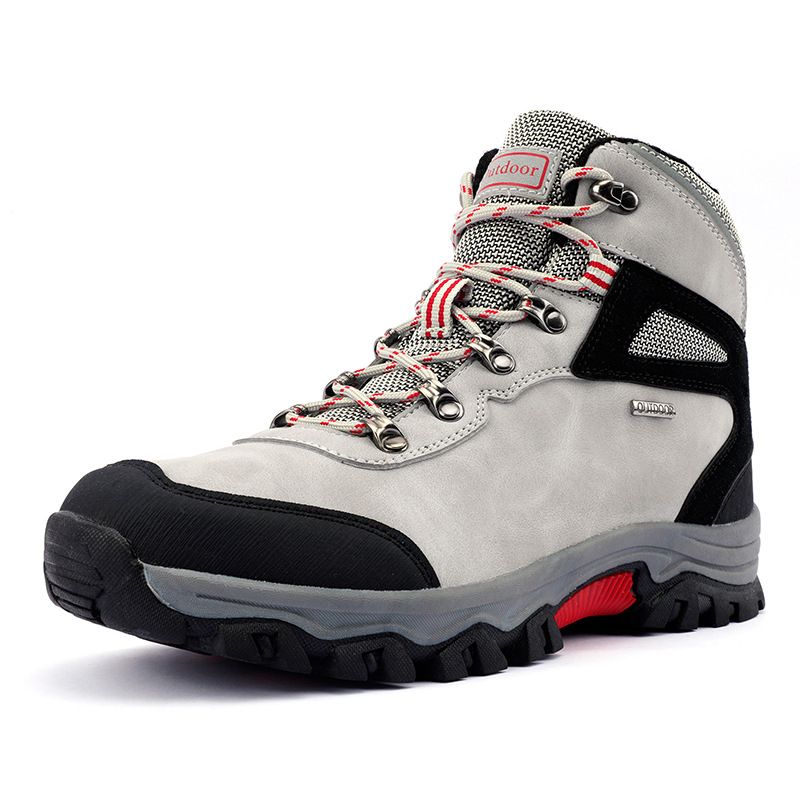 BLWOENS - Zapatillas para hombres Zapatos de trekking - Gris
