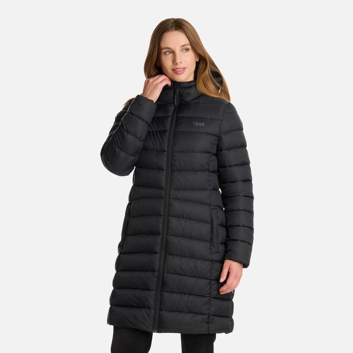 LIPPI - Chaqueta Mujer Warm Day Steam-pro Hoody Jacket Negro Lippi