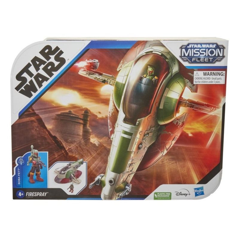 HASBRO - Star Wars Mission Fleet Firespray Boba Fett
