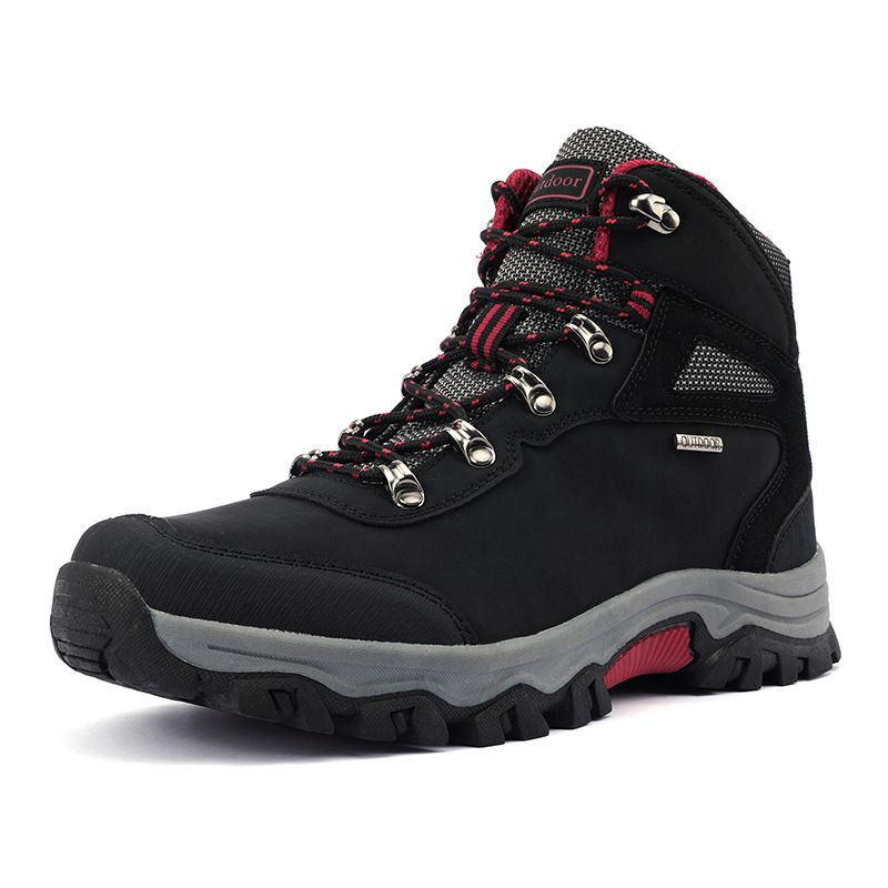 BLWOENS - Zapatillas para hombres Zapatos de trekking - Negro