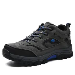 BLWOENS - Zapatillas para hombres Zapatos de trekking- Gris