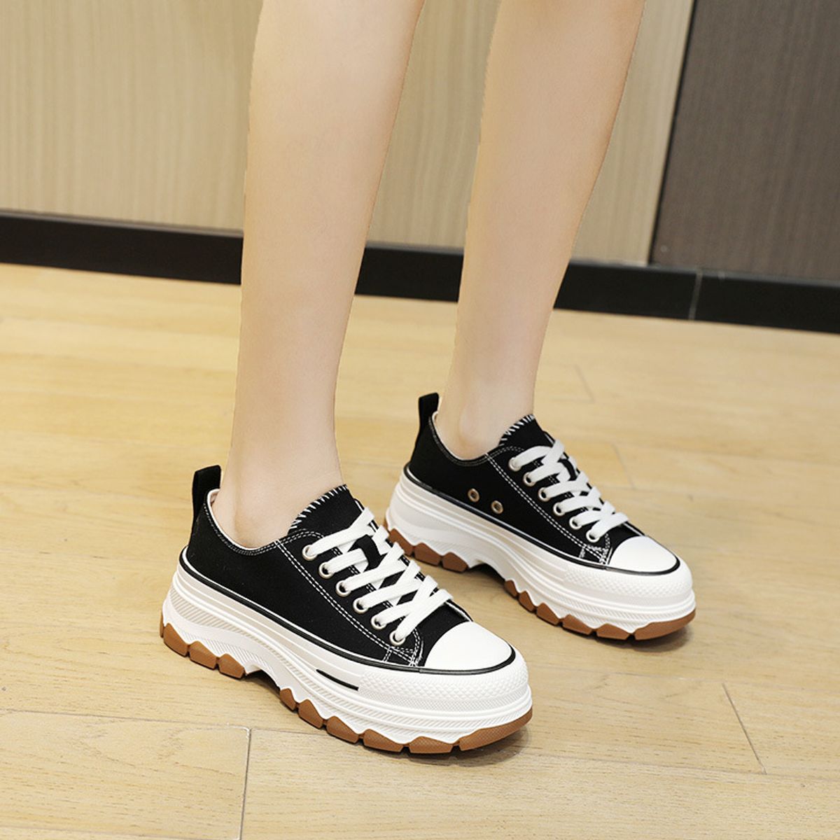 BLWOENS - Zapatillas Mujer - Negro