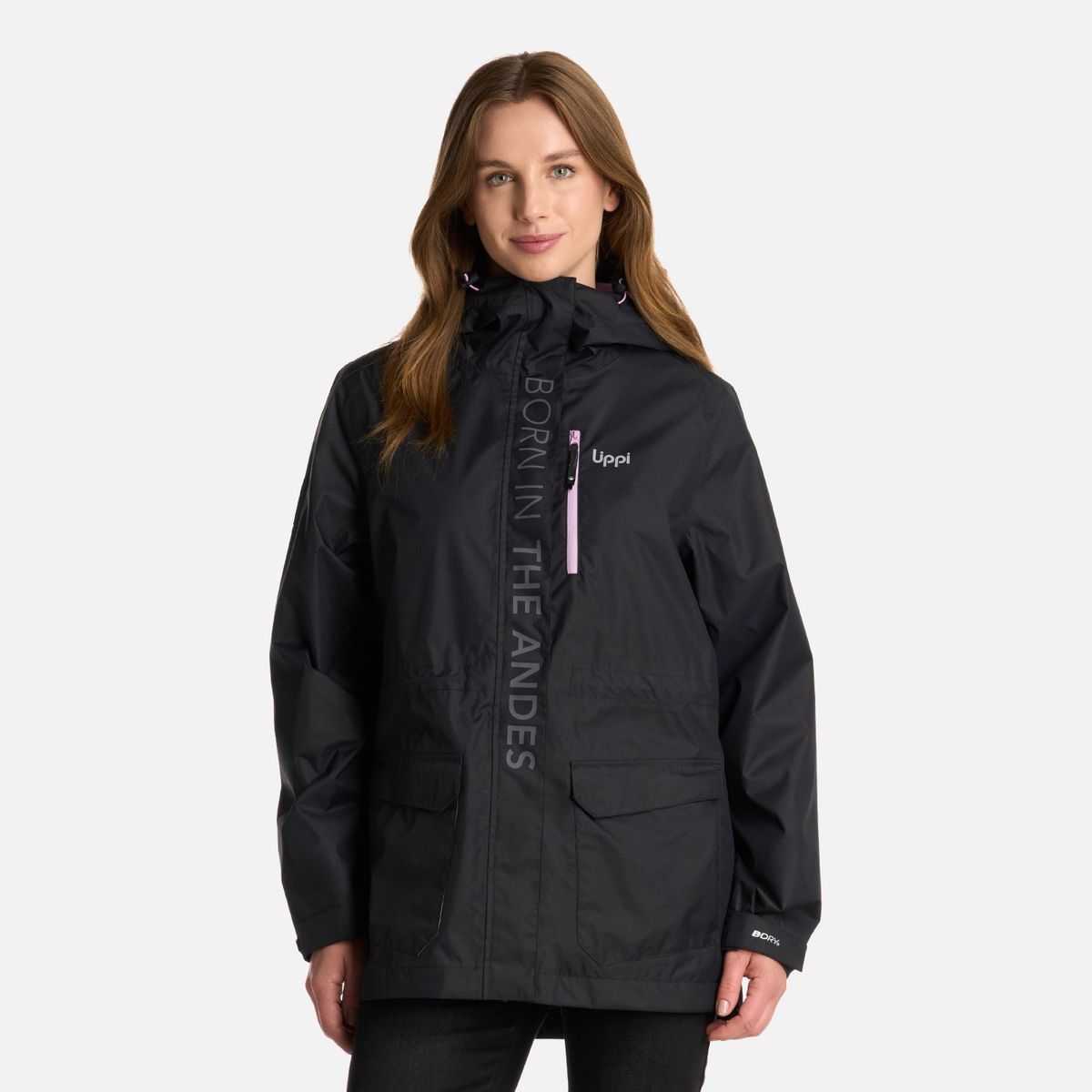 LIPPI - Chaqueta Mujer Streetwise B-Dry Hoody Jacket Negro Lippi