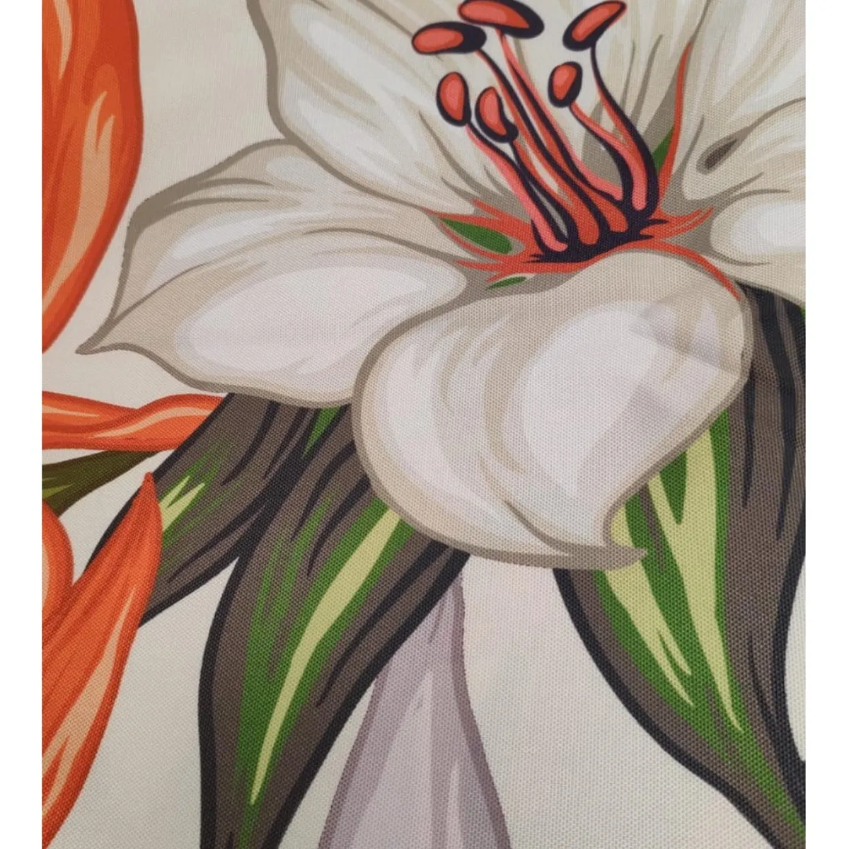 COMPRAPO - Mantel Antimanchas Mod. Elegant Flowers 140 X 220 Cm Rectangular