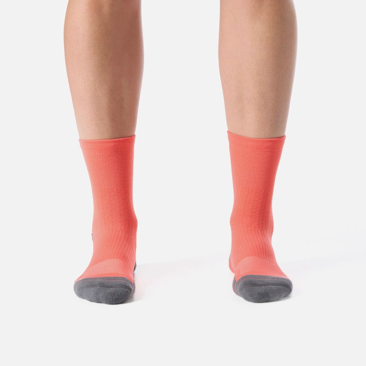 VULCANO - Calcetines Mujer Stride Running Mid Socks Coral Vulcano
