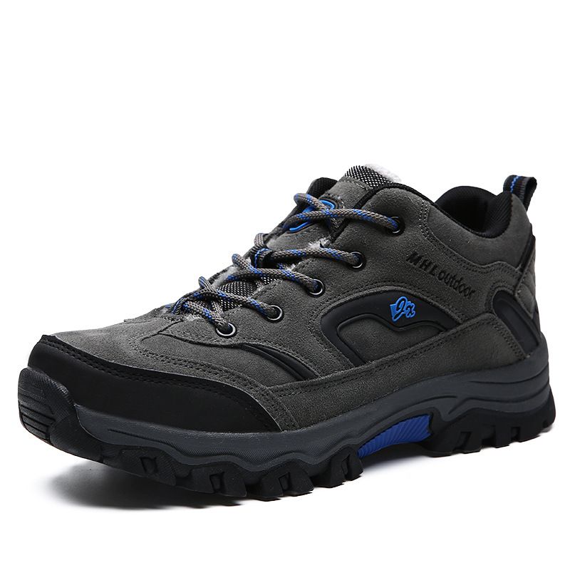 BLWOENS - Zapatillas para hombres Zapatos de trekking- Gris