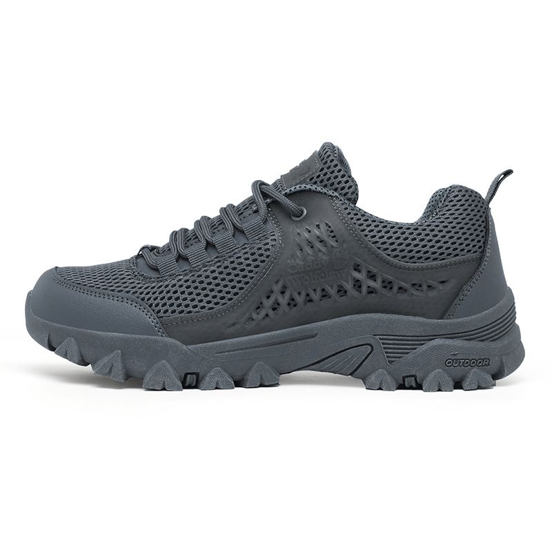 BLWOENS - Zapatillas para hombres Zapatos de trekking - Gris
