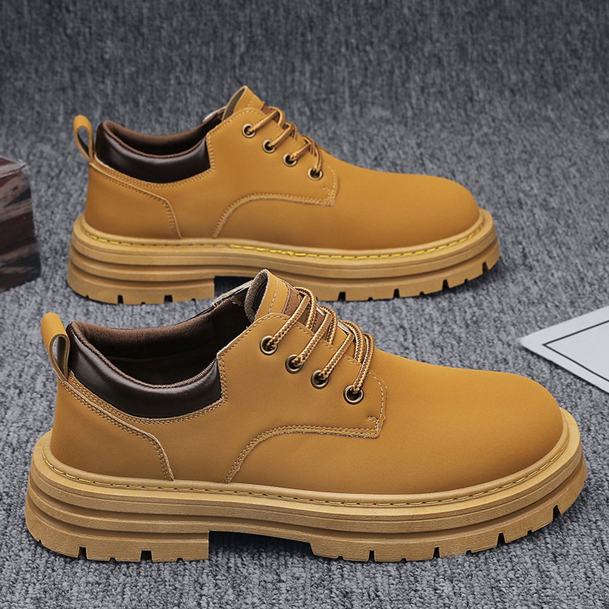 BLWOENS - Zapatos deportivas para hombres Zapatillas -Café