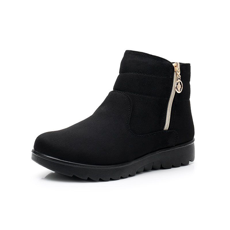 BLWOENS - Botas de algodón para Mujer -Negro