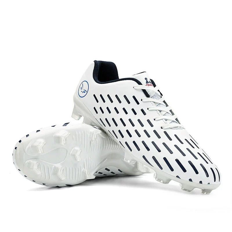 DANWEILE - Zapatillas de fútbol de entrenamiento transpirables - Blanco.