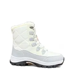 HERIEL - Botas Blancas Impermeables Invierno Nieve Luvia Forradas con Chiporro