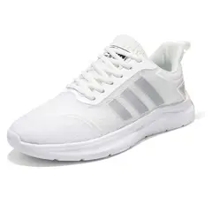 DANWEILE - Zapatos casuales de EVA Zapatilla Running Hombre Blanco