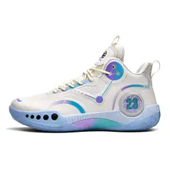 DANWEILE - Zapatillas de entrenamiento de baloncesto de caña alta - Blanquecino.