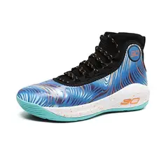 DANWEILE - Zapatilla Básquetbol Hombre - Negro azul.