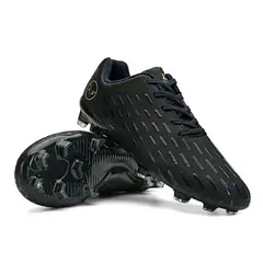DANWEILE - Zapatillas de fútbol de entrenamiento transpirables - Negro.