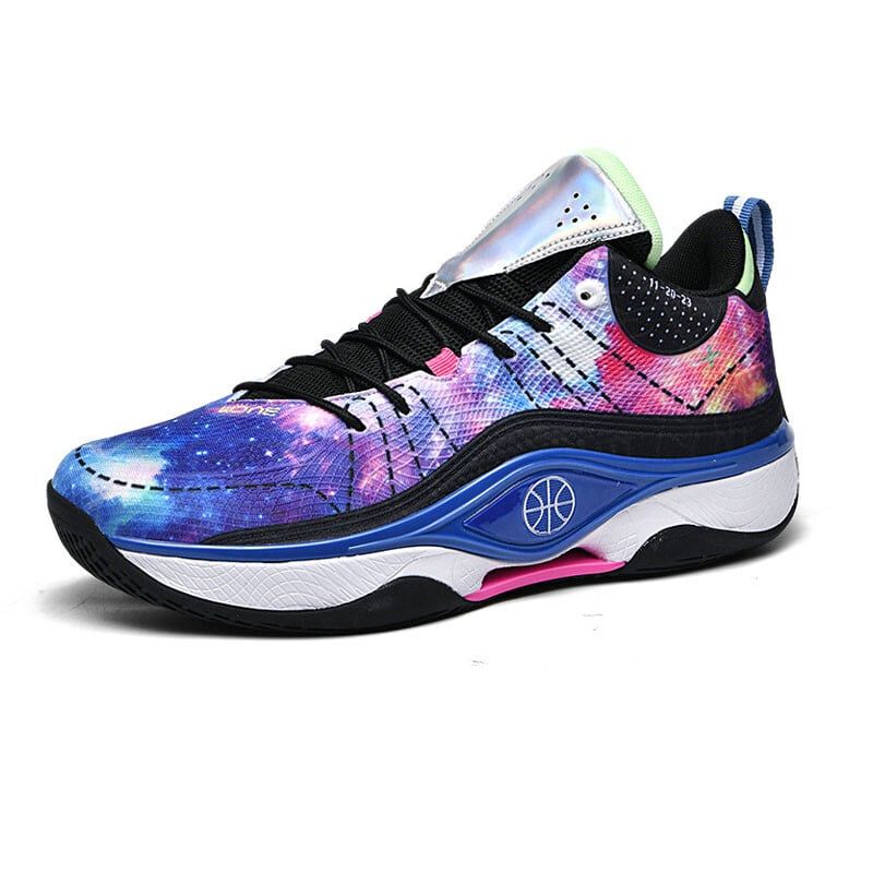 DANWEILE - Zapatos entrenamiento baloncesto que brillan en la oscuridad - púrpura.