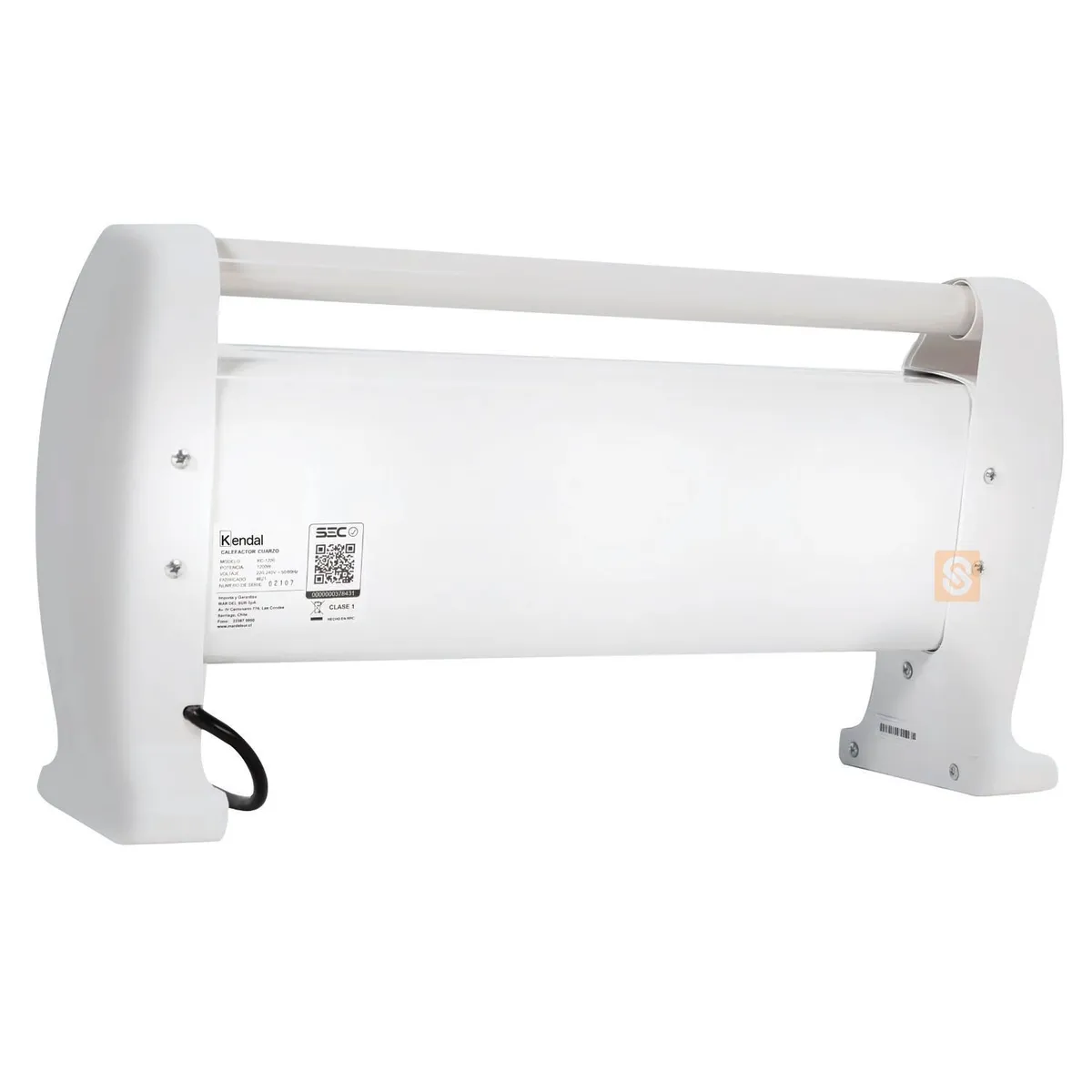 KENDAL - Estufa Halógena Cuarzo Kendal 1200W Calor Instantáneo - SC