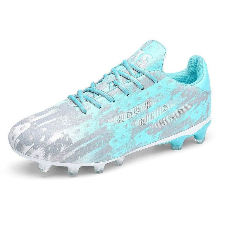 DANWEILE - Zapatillas de fútbol profesionales de caña baja para hombre - Azul.