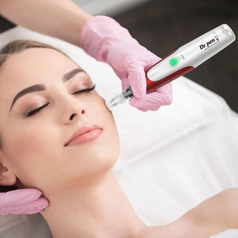 MOVI - Dermapen de Microagujas  Rejuvenecimiento y Cuidado de la Piel