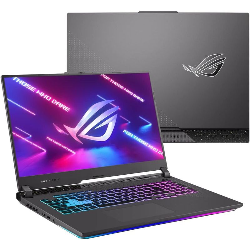 ASUS - Notebook Gamer ASUS ROG Strix G17 AMD Ryzen 9-7845HX 16GB RAM 1TB SSD RTX 4060 17.3" 240Hz QHD