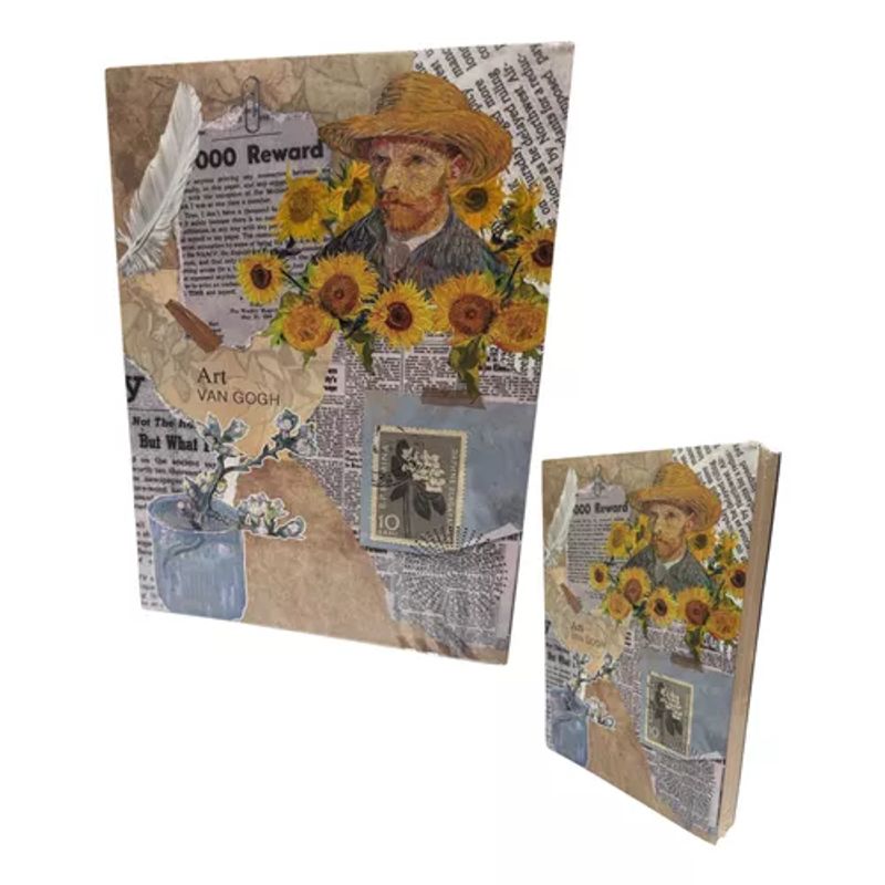 GENERICO - Libreta Sketchbook Van Gogh 150 X 210 Mm. 128 Hojas Artista