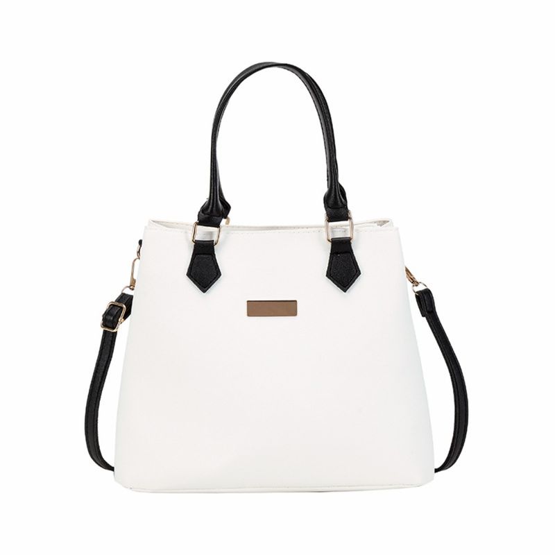 DANWEILE - Bolso bandolera de mujer de moda clásica - Blanco