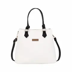DANWEILE - Bolso bandolera de mujer de moda clásica - Blanco