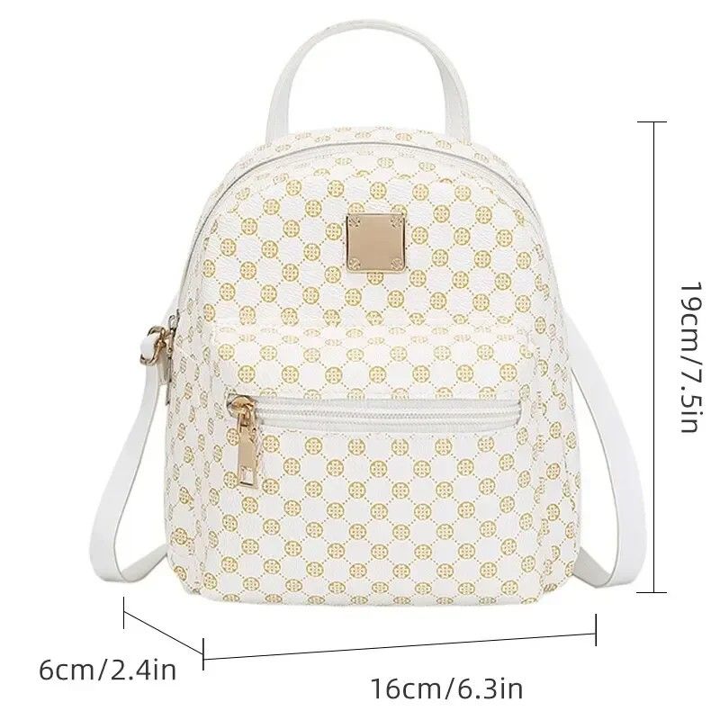 DANWEILE - Bolso de hombro de moda para mujer - Blanco
