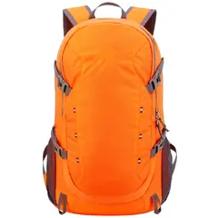 DANWEILE - Mochila grande para acampar y montañismo al aire libre-Naranja