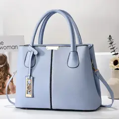 DANWEILE - Nuevo bolso de hombro de lujo de moda para mujer - azul claro