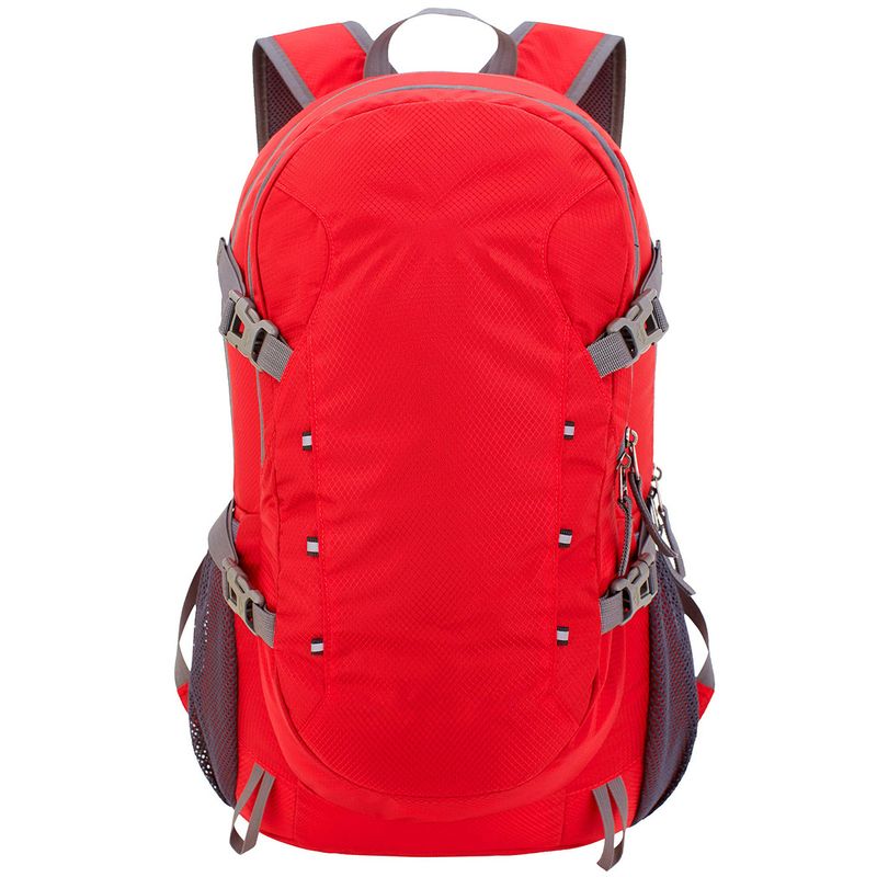 DANWEILE - Mochila grande para acampar y montañismo al aire libre-Rojo